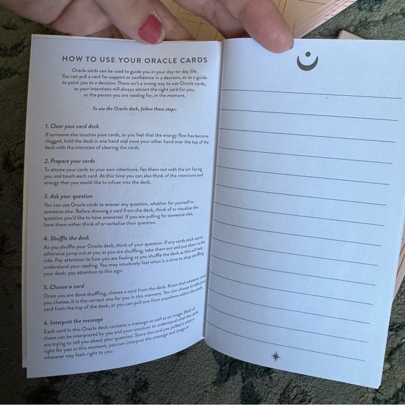 Oracle Card Deck & Guidebook – Spiritual Self-Care, Meditation - Picture 4 of 5